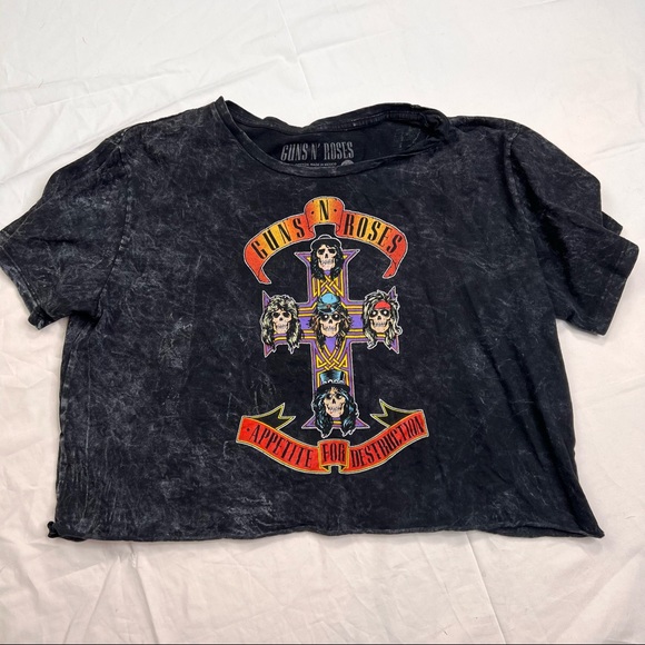 1988 Vintage Guns N Roses GNR Appetite for Destruction Tour T-Shirt  S A030322 - Picture 4 of 7